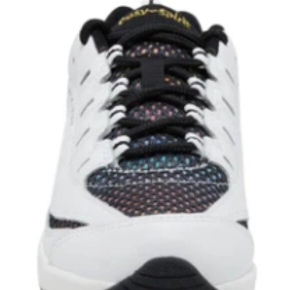 Easy Spirit/Romy Walking Shoe/White/Rainbow Mesh/Size 6.5M - Picture 13 of 16